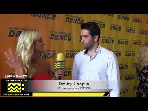 Dmitry Chaplin talks after the first live show
