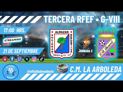 SAD ALMAZAN - CD BECERRIL · Tercera RFEF · Grupo 8ón