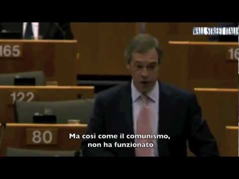 Nigel Farage: In Europa prospettive di disordini di massa e persino di rIvoluzioni