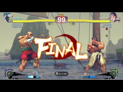 Daigo [Ryu] vs Bonchan [Sagat] SSF4 Japanese Online Ranked Matches - TRUE-HD