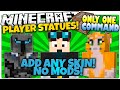 Minecraft | PLAYER STATUES! | Add Any Skin ...