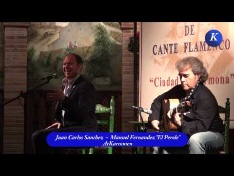 Flamenco: Juan Carlos Sanchez por malagueñas  #Carmona XXXI Concurso Nacional Cante #Flamenco