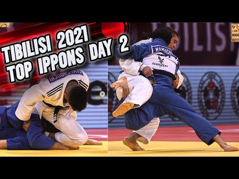 Judo Top Ippons - Judo Grand Slam Tbilisi 2021 - DAY 2. 柔道グランスラム一本集