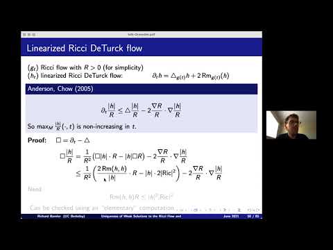 R. Bamler - Uniqueness of Weak Solutions to the Ricci Flow and Topological Applications 2