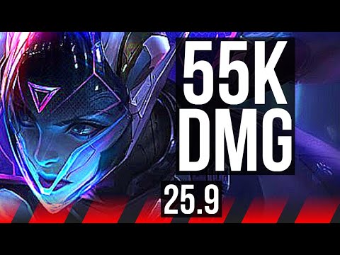 VAYNE vs VOLIBEAR (TOP) | 55k DMG, 7 solo kills, 18/3/4, Legendary | EUW Master | 25.9