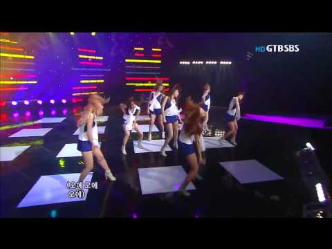 110417 SBS Inkigayo Rainbow To Me