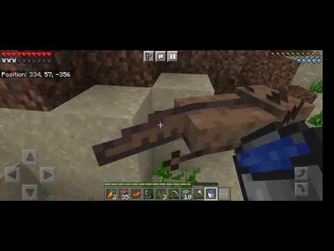 Searching fish which is rare in Minecraft 😁