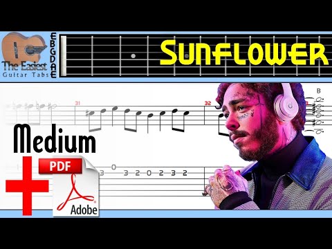 Post Malone - Sunflower Guitar Tab