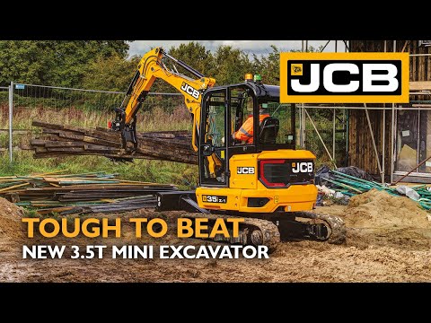 New JCB 35Z-1 and 36C-1 Mini Excavators - Tough to Beat