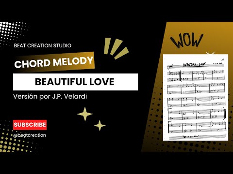 beautiful love jazz standard chord melody por J.P. Velardi