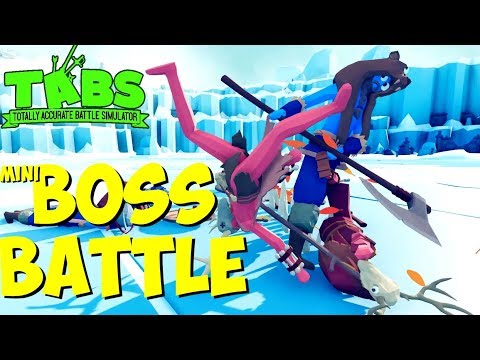 Mini Boss Battle(#3) : Jarl / Viking Territory - TABS Unit Possession Update