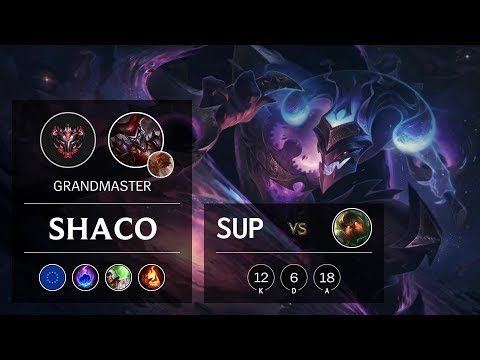 Shaco Support vs Nautilus - EUW Grandmaster Patch 9.20