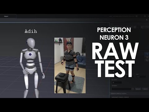 Perception Neuron 3 First try off the box