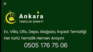 Ankara temizlik şirketi 