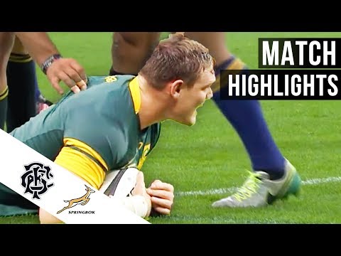 Barbarians 31-31 South Africa | MATCH TIED! Historic Encounter at Wembley | Highlights - 2016