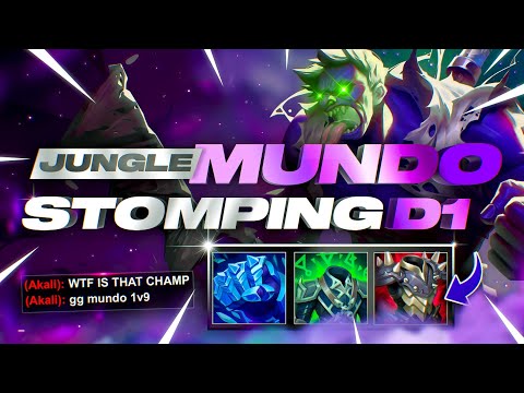 HOW TO PLAY MUNDO JUNGLE IN SEASON 11 Guide 10/1/5 Master MMR EUW