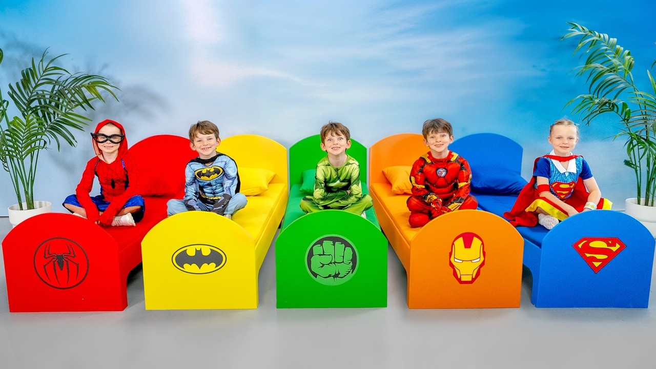 Nap Time at Superhero Kindergarten