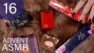 ASMR ✨🎄 Advent Day 16 ✨ 2025 (🎧 soft spoken, tapping, scratching) #advent2025 #beautyadventcalendars