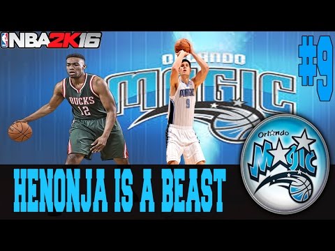 NBA 2K16 ORLANDO MAGIC MY GM MODE EP.9 - HEZONJA IS BEAST!!