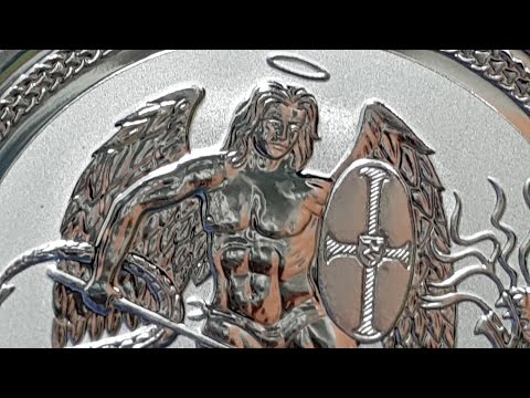 Isle of Man 1 oz Silver Angel Reverse Proof