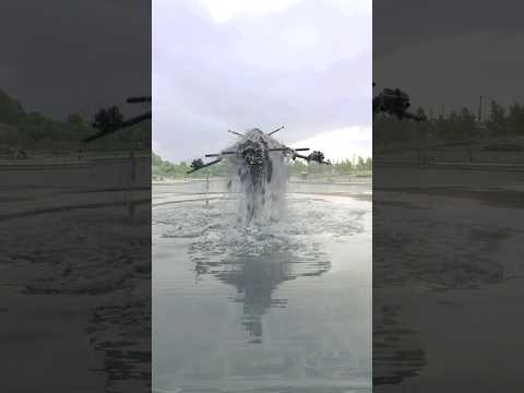 space ship rise water! #shorts