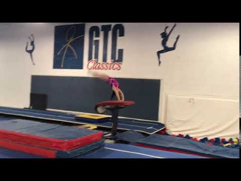 Annabelle Holliday Yurchenko full twisting vault #2  2/15/2018