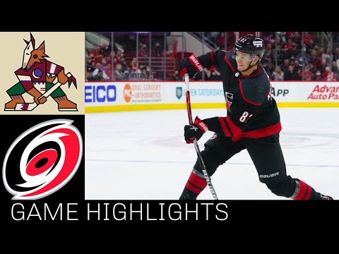Coyotes Vs Hurricanes Game Highlights 10/31/21 ( NHL Highlights )