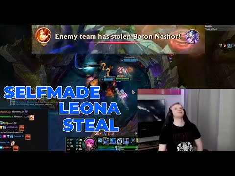 VIT Selfmade Leona Baron Steal from Jankos 🐉 😤