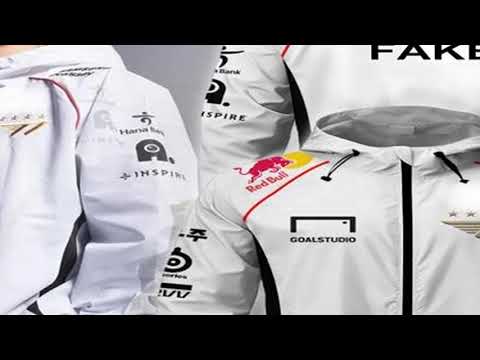 2025 New T1 RED BULL Esports Team Uniform Jacket League Of Legends World Finals Jersey Jacket LOL Ga