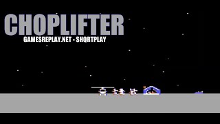 [Commodore64] CHOPLIFTER (Brøderbund)