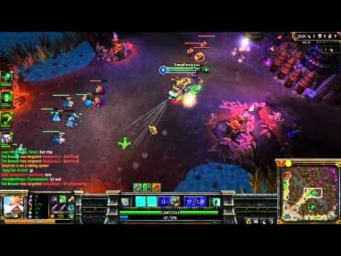 Corki Gameplay LoL(vs Karthus Mid) (1/2)