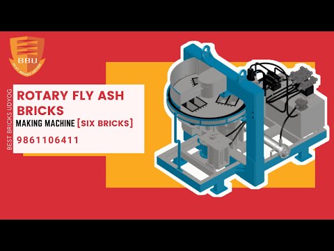 Rotary Fly Ash Bricks Making Machine