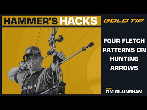 Hammer’s Hack #3 - The Benefit of Four Fletch Patterns on Hunting Arrows