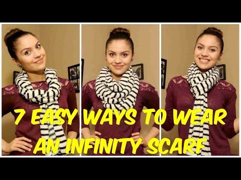 7 Easy Ways to Wear an Infinity Scarf in 3 Minutes