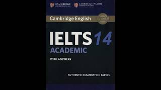 Cambridge 14 Test 2 Section 1 Listening