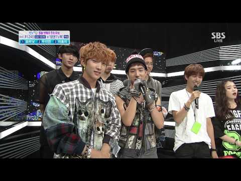 130519 인기가요 B1A4 인터뷰 Cut