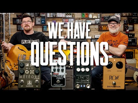 New Vs Old Ross Distortion, Nano Vs Vintage EHX Deluxe Memory Man & Other Interesting Excursions