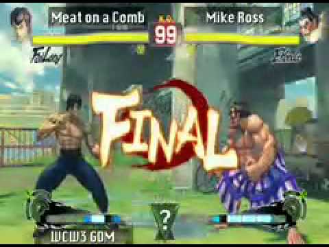 Meatonacomb vs Mike Ross WCW3 Munny Match