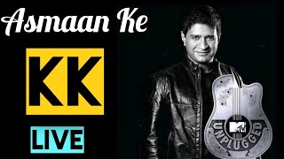 Aasman Ke ( Humsafar ) Live By KK || Studio Quality Voice || KK Album Song