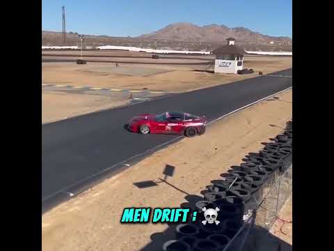 🚗 Girls Drift vs Men Drift 😳 #drift