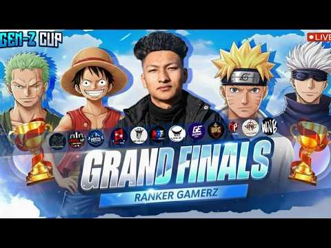 GEN-Z CUP – SEASON 1 | GRAND FINALS | Ft. MTF • LEVEL UP • AOE • NNP • RDF• WNB  & MORE