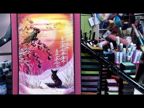 ‘The fox and the fairy’ #Laviniastamps