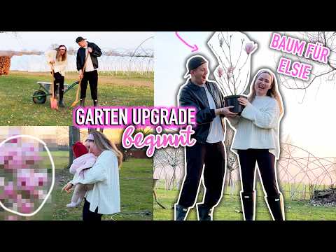 BAUM für ELSIE in UNSEREM GARTEN PFLANZEN! (Garten Makeover beginnt) | Sonny Loops