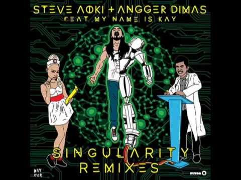 Steve Aoki Angger Dimas feat My Name Is Kay-Singularity (Oliver Twizt Trap) REMIX NEW MAY 2013