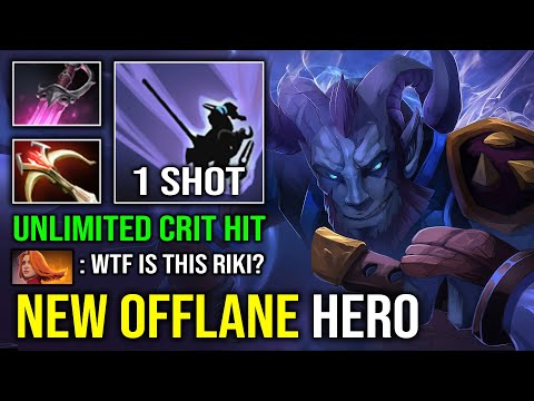 How to Offlane Riki with 1 Shot Backstab Unlimited Crit Khanda + Daedalus Hard Carry Dota 2