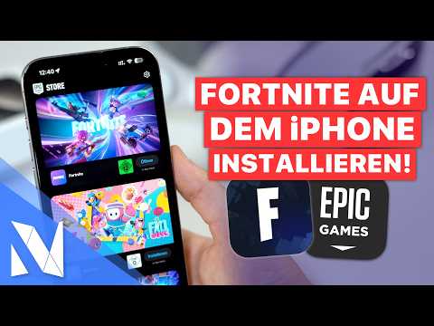 Fortnite JETZT wieder auf dem iPhone installieren - Epic Games Store verfügbar! | Nils-Hendrik Welk