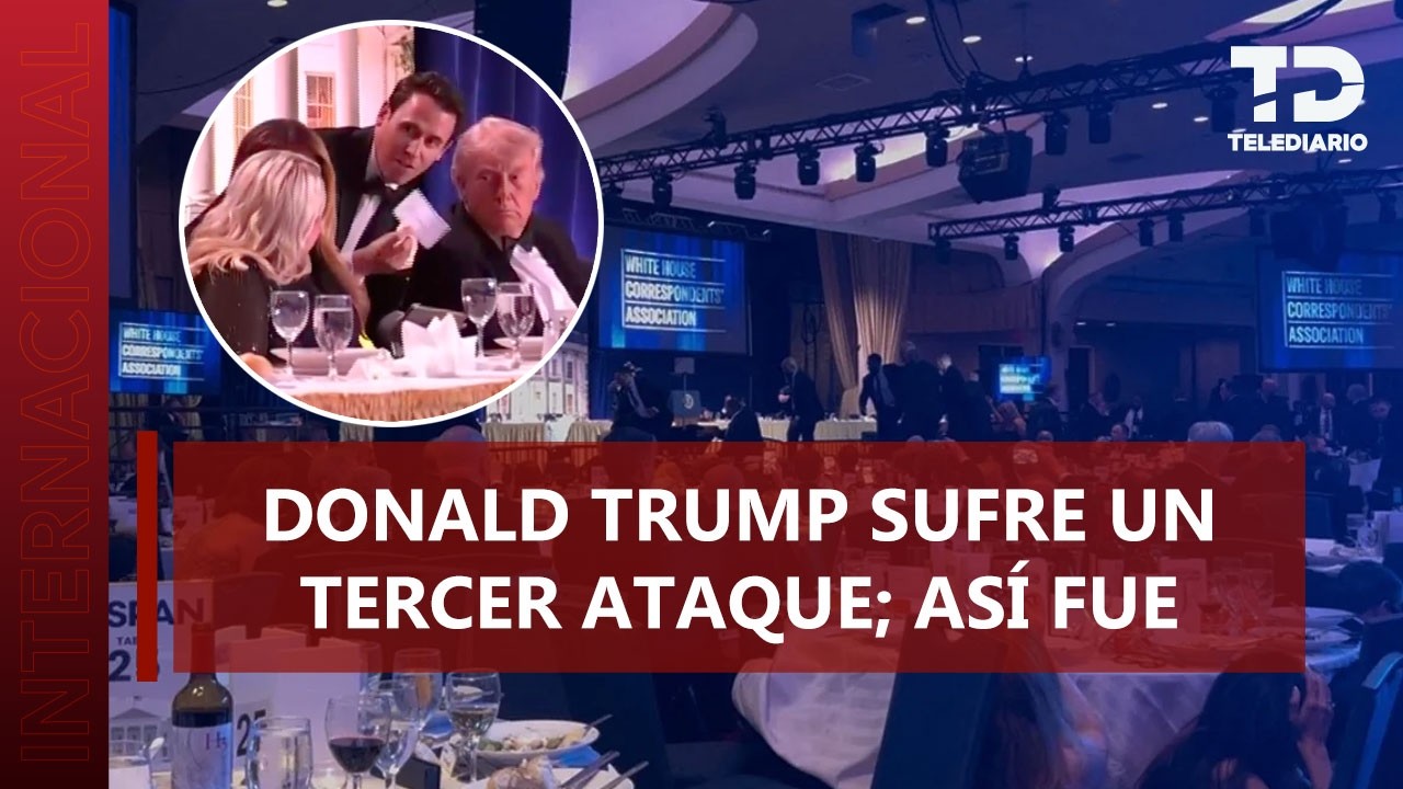 Así irrumpió en el Hotel Hilton el presunto tirador de la cena de corresponsales de Trump