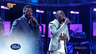 Top 3: Brandon &amp; Bishop Benjamin Dube – Elshadai Adonai – Idols SA | S16 | Live Show | Mzansi Magic