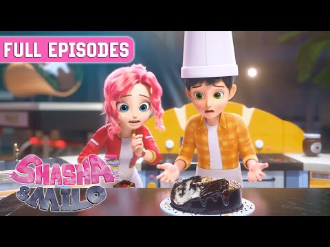 Shasha & Milo | S1 E10-12 | Kitchen Cat-Astrophe, Shasha and Who, and More! | TRIPLE EPISODE