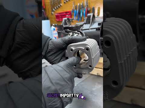 Part 2 | ⚙️🔧Cylinder Athena 70cc + intake installation for Bw’s Sport 2002-2011